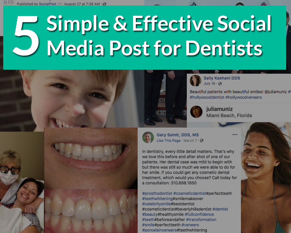 5 Simple And Effective Social Media Post For Dentists The Docsites Websites And Online Marketing 3893